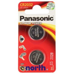 Baterie Panasonic litowo-guzikowe  CR2032/2BP | 2szt.
