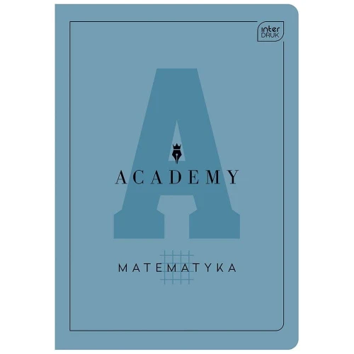 Zeszyt tematyczny Interdruk ACADEMY A5 60k. 90g KRATKA (ZE60#MATACA)