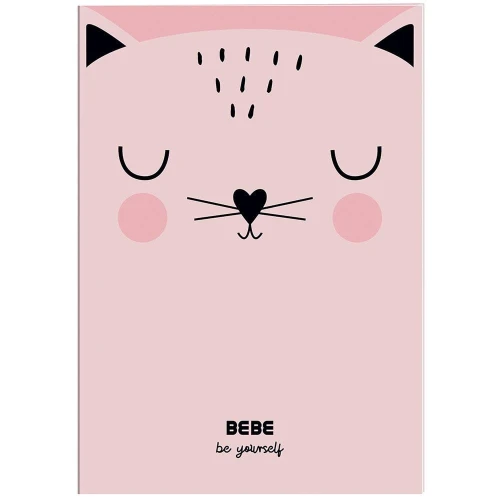 Zeszyt Bebe FRIENDS GIRLS A4 32# 5902277328618 A4 32k. 90g krata (90g)