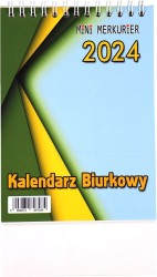 Kalendarz biurkowy Beskidy MINI-MERKURIER biurkowy 120mm x 165mm (B9)
