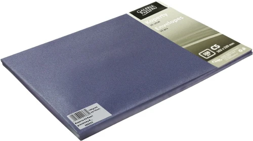 Koperta Galeria Papieru pearl granatowy k C5 - granatowy (280655) 10 sztuk