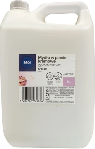 Mydło w płynie 360 Pro w pianie 5000ml (SFM-05)