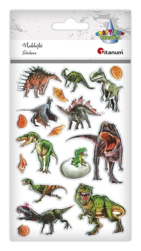 Naklejka (nalepka) Titanum Craft-Fun Series dinozaury (HFF-3)