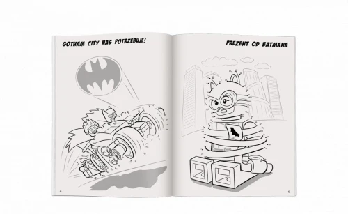 Książka dla dzieci Ameet LEGO® DC COMICS SUPER HEROES. POŁĄCZ KROPKI (SPCS 6450)