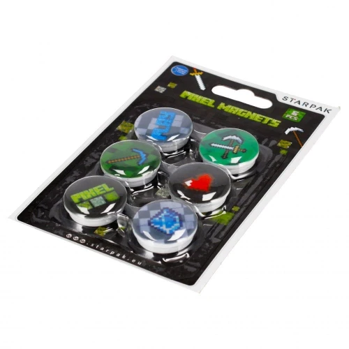 Magnes mix Starpak (528366) 6 sztuk