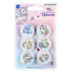 Magnes mix Starpak (528367) 6 sztuk