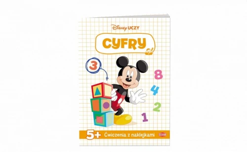 Książka dla dzieci DISNEY UCZY. CYFRY. MIKI Ameet (UDN 9308)