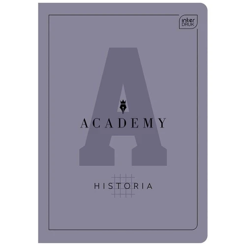 Zeszyt tematyczny ACADEMY A5 60k. 90g krata Interdruk (ZE60#HISACA)