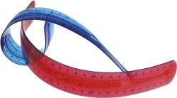 Linijka PVC PCW Fun&amp;Joy 30cm (FJ971665)