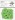 Kwiaty Titanum Craft-Fun Series samoprzylepne (2324043-green)