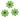 Kwiaty Titanum Craft-Fun Series samoprzylepne (2324043-green)