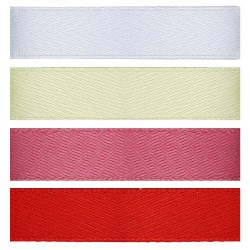 Wstążka Titanum Craft-Fun Series 4 kolory 15mm mix 2m (2324015-C)