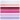 Wstążka Titanum Craft-Fun Series 2324015-B 6 kolorów 10mm mix 2m (1cmx2m)