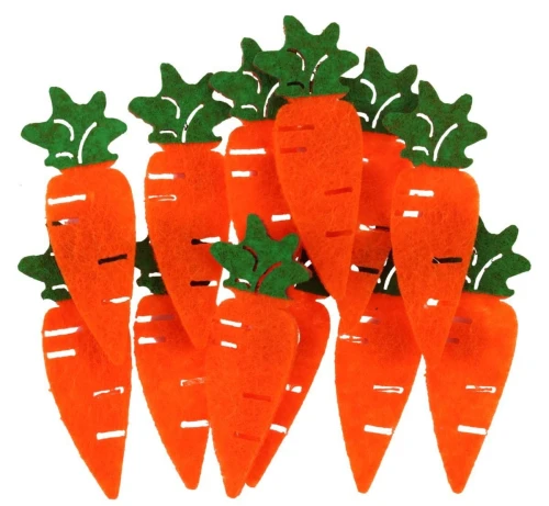Ozdoba filcowa Titanum Craft-Fun Series Marchewki samoprzylepne (2324011)