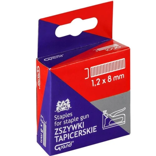 Zszywki Grand GR-T01 do zszywacza tapicerskiego/takera 1,2 1000 szt (110-1705)