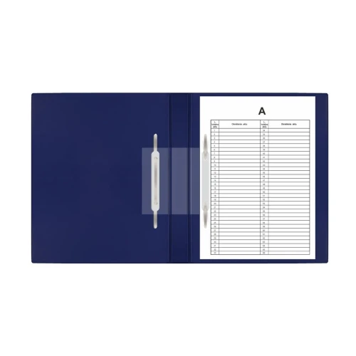 Teczka do akt osobowych A4 niebieski PVC PCW Biurfol (TD-01-05)