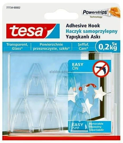 Plaster samoprzylepny haczyki dekoracyjne Tesa (77734)