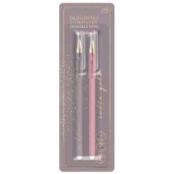 Długopis Interdruk Satin Gold 2 szt 5902277318824
