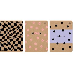 Zeszyt HS Kraft  2 B5 60# B5 60k. 70g krata Interdruk (A5/ 60 #)