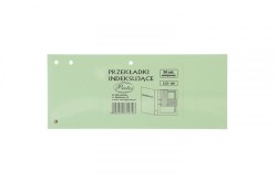 Przekładka czysta Protos indeksująca 1/3 A4 seledyn 160g 50k