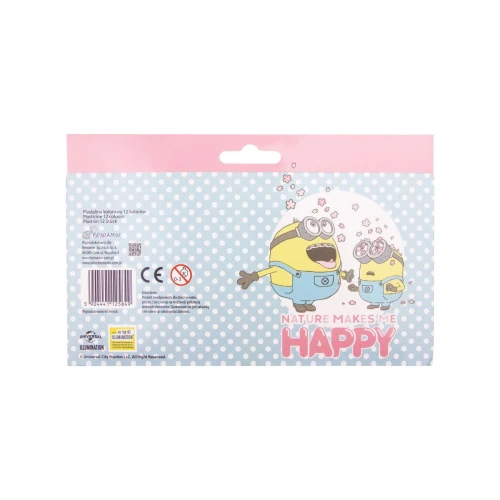 Plastelina Beniamin 12 kol. Minionki mix (5849)