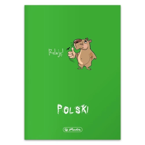 Zeszyt J.polski Eco PP A5 60k. 70g kratka Herlitz (9500004)