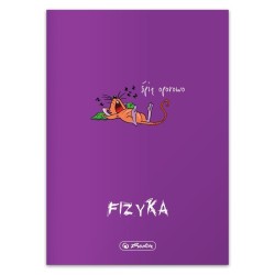 Zeszyt Fizyka Eco PP A5 60k. 70g kratka Herlitz (9500080)
