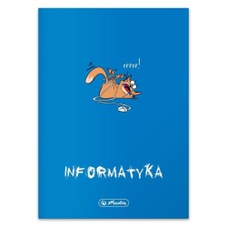 Zeszyt Informatyka Eco PP A5 60k. 70g kratka Herlitz (9500097)