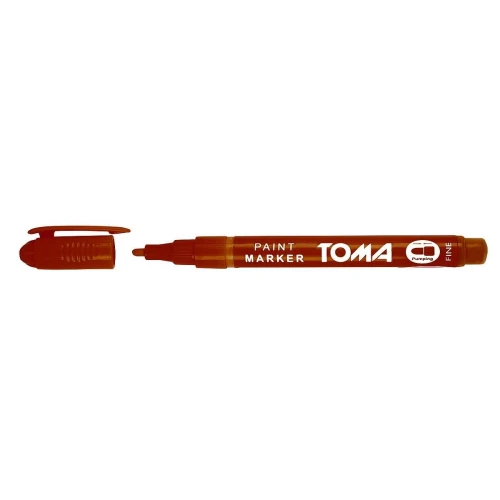 Marker olejowy Toma, brązowy okrągła/ścięta końcówka (to-41)