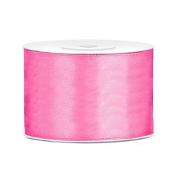 Wstążka Titanum Craft-Fun Series satynowa 50mm różowa jasna 25m (TS50-081)