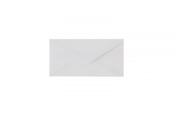 Koperta pearl biały biały [mm:] 80x160 Galeria Papieru (208499) 10 sztuk