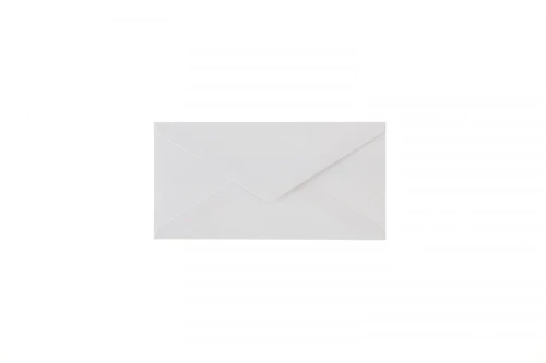 Koperta pearl biały biały [mm:] 80x160 Galeria Papieru (208499) 10 sztuk
