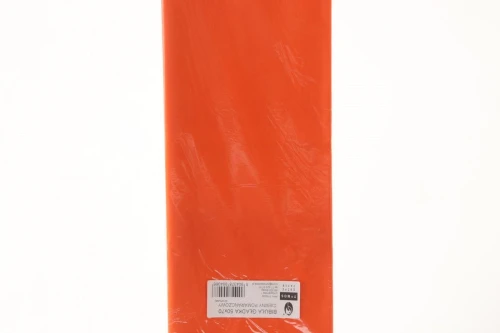 Bibuła gładka ciemny pomarańczowy gładka pomarańczowa 700mm x 500mm (05)
