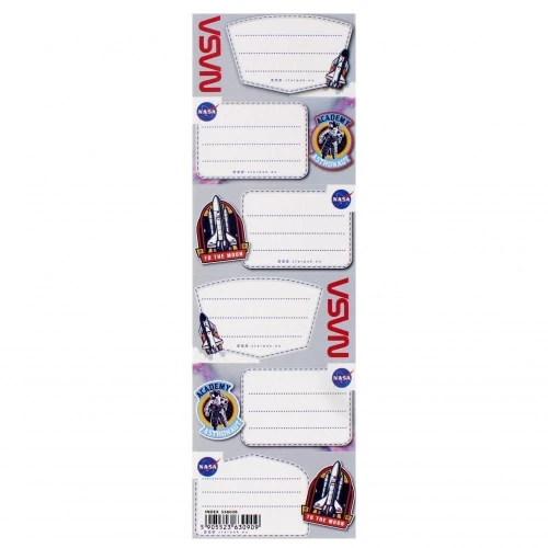 Naklejka na zeszyt Nasa Starpak (536028)