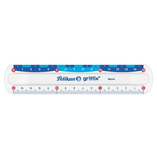 Linijka plastik Pelikan Griffix 15cm (822275)