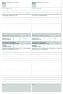 Druk offsetowy rejestr wypadków A4 20k. Michalczyk i Prokop (875-1)