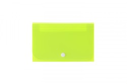 Teczka z przegródkami Tetis MINI organizer harmonijkowy na zatrzask 5903242102882 B6 kolor: zielony (BT613-Z zielony)