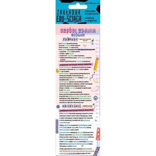 Zakładka do książki Ściąga Części zdania Henry (5905701482863)