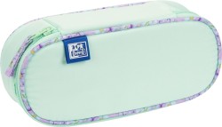 Piórnik flowers zielony Oxford (400182135)