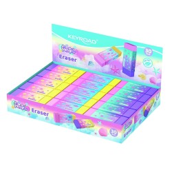 Gumka do mazania pastel tęczowa Keyroad (KR972540)