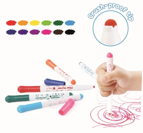 Flamaster Keyroad 12 kol. (KR972347)