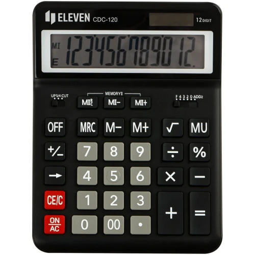 Kalkulator na biurko Eleven (CDC120BKE)