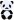 Ozdoba filcowa Titanum Craft-Fun Series Pandy (PJ-121)