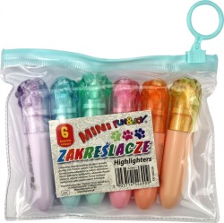 Zakreślacz Fun&amp;Joy, 6 kolorów 1-4mm (FJ01060556)