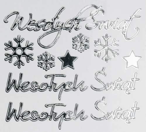 Naklejka (nalepka) Titanum Craft-Fun Series Naklejki wesołych świąt (24XQ0524-4)