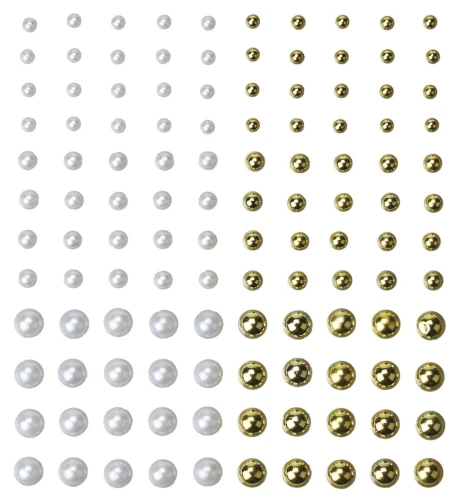 Kryształki Titanum Craft-Fun Series (24CY0324 (white,gold))