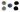 Pompony Titanum Craft-Fun Series zawieszki mix 50 szt (24BR0201-223)