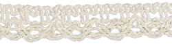 Wstążka Titanum Craft-Fun Series Koronka 11x3 [mm x m] kremowa (24BR0201-82)