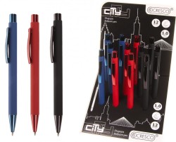 Długopis Zenith 4 Cresco 12 SZTUK CITY 59074642232663 niebieski 1,0mm (750035)