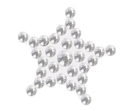 Kryształki Titanum Craft-Fun Series gwiazdki srebrne (24MH03107  (silver color))